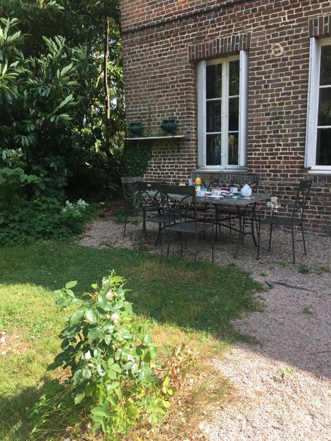 Au Charme Des Pommiers Bed & Breakfast Thiberville Exterior foto