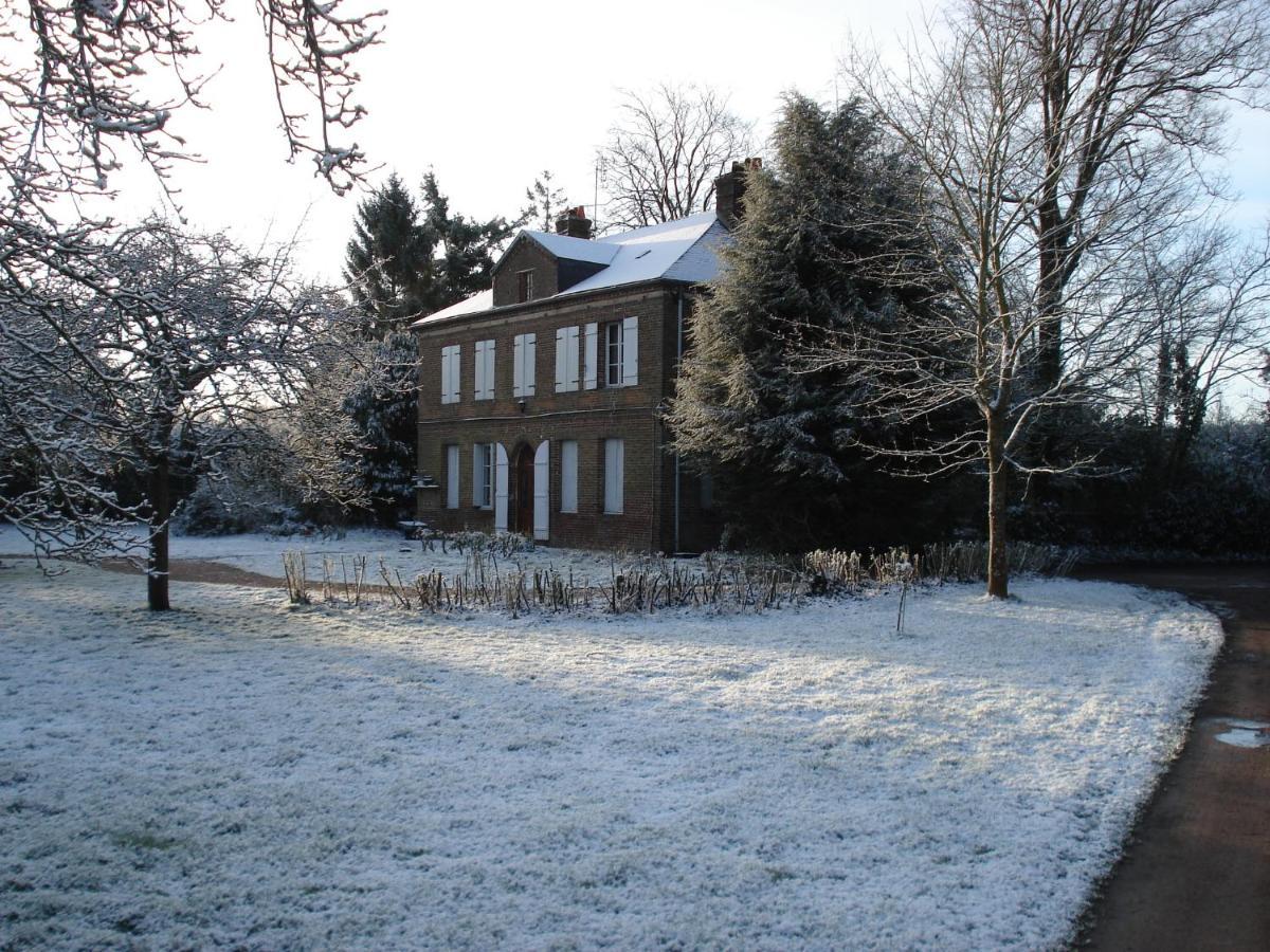 Au Charme Des Pommiers Bed & Breakfast Thiberville Exterior foto